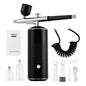 Portable Airbrush Mini Air Compressor Kit Paint Spray Gun For Nail Art Tattoo Craft Cake Pastry Painting Face Hydrating Sprayer