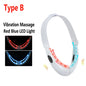 Electric EMS V Face Lifting Beauty Device 6 Modes 8 Levels Micro-current Facial Firming Massager Double Chin Removal Skin Care