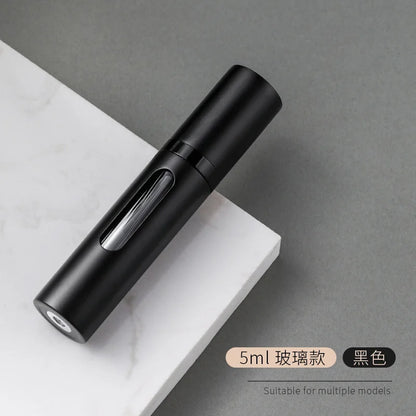 5ml Refillable Perfume Bottle with Spray Scent Pump Portable Travel Empty Cosmetic Containers Mini Spray Atomizer Bottle