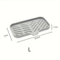 Silicone faucet mat kitchen sink tray soap dispenser sponge drain pad sink spadrying mat countertop storage tray soaptray