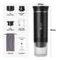 Wireless Electric Portable Espresso Coffee Machine for Car & Home Camping Coffee Maker 3-in-1 Capsule Powder Travel Coffee Maker