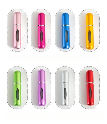 5ml Perfume Refill Bottle Portable Mini Refillable Spray Jar Scent Pump Empty Cosmetic Containers Atomizer for Travel Tool Hot