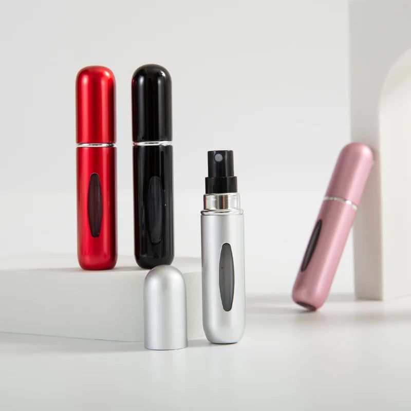 5ml Perfume Refill Bottle Portable Mini Refillable Spray Jar Scent Pump Empty Cosmetic Containers Atomizer for Travel Tool Hot