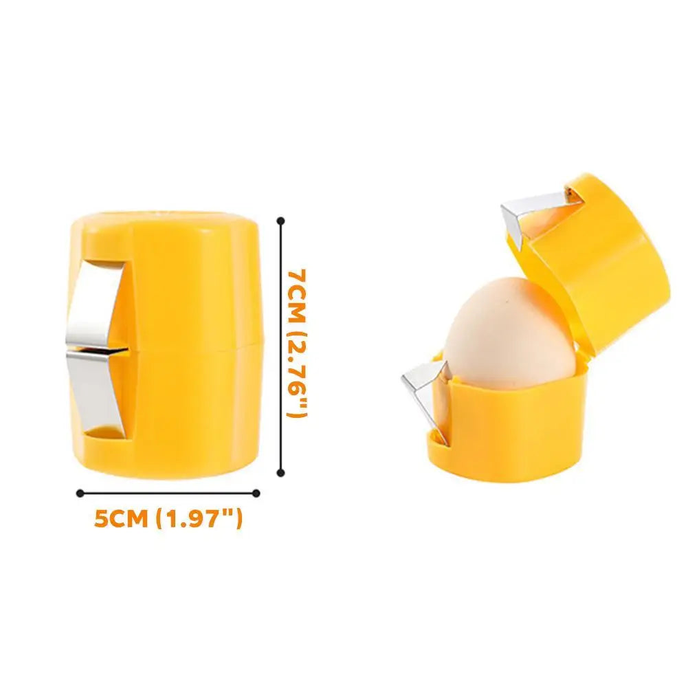 1/3pcs Stainless Steel Eggshell Separator - Quick Peel & Yolk Splitter, Durable Kitchen Baking Essential Tools