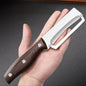 Stainless steel peeler with wooden handle for peeling and slicing fruits and vegetables | Durable and smooth operation