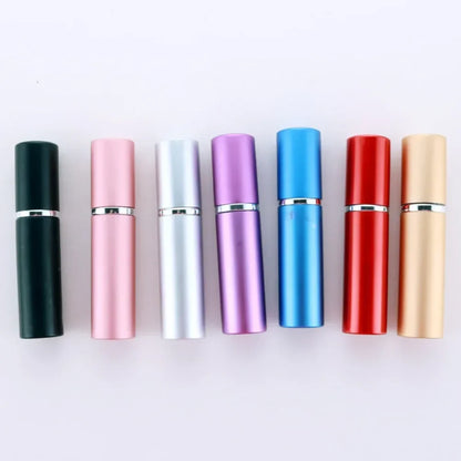 5/7/10PCS 5ml Portable Refillable Perfume Bottle With Spray Scent Pump Empty Cosmetic Containers Mini Atomizer Bottle Travel